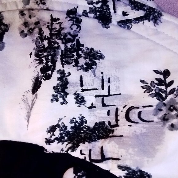 Lack And White Hat Large Rim Romantic 1900 Century Sean One Of A Kind H - Picture 9 of 16